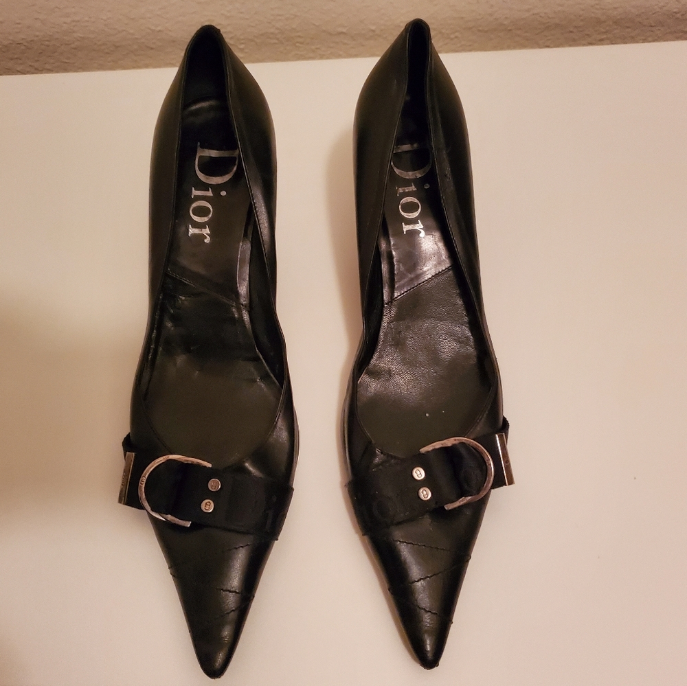 Beautiful escarpin( wedges) vintage . - Picture 3 of 4